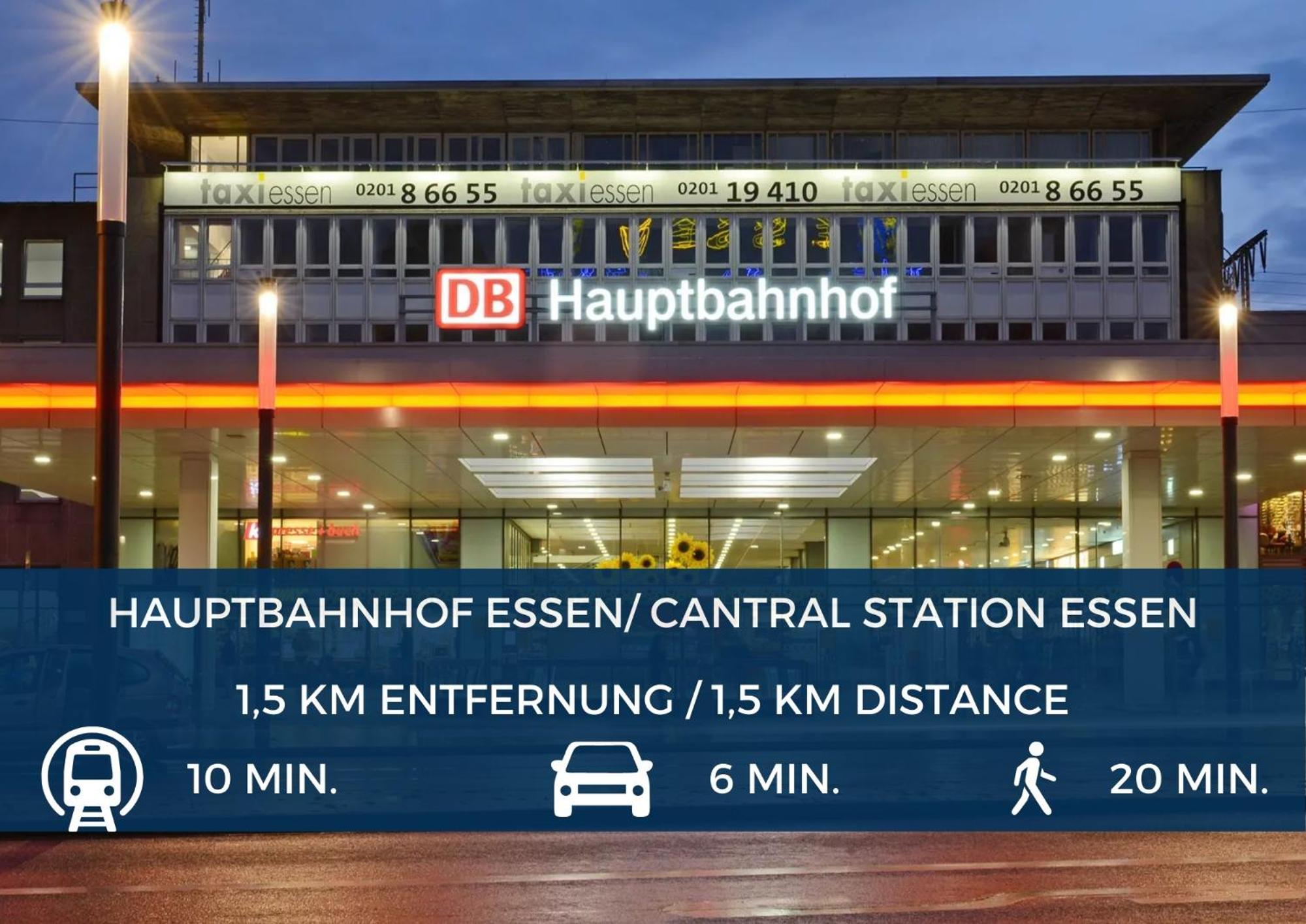 Appartement Rtr - Fuer Bis Zu 8 Personen - Voll Ausgestattet - Zentral Limbecker Platz - Messe - Uniklinikum - Smart Tv - Parken - Modern Essen